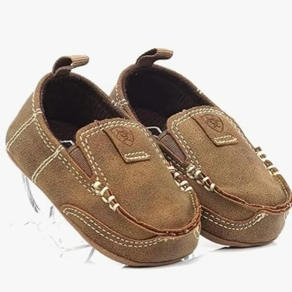 Ariat Kids' Brown Lil' Stompers Shoes - Picture 3 of 3